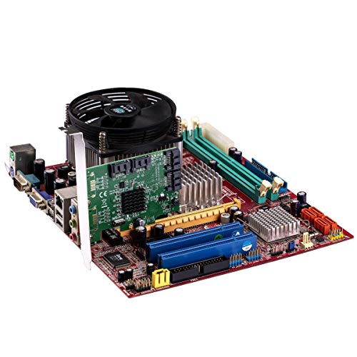 Syba SI-PEX40064 4 Port SATA III PCI-e 2.0 x1 Tarjeta, Verde