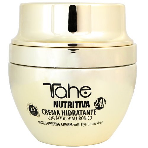 Tahe Nutritiva 24h Crema de Día Hidratante Facial para Mujer con Ácido Hialurónico y F.P.S 15 | 30 ml