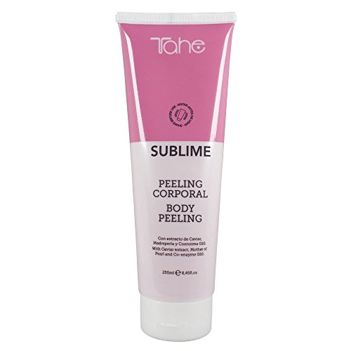 Tahe Sublime Peeling Corporal Pasta Exfoliante con Efecto Luminoso Suave y Difuminador de Manchas y Cicatrices, 250 ml…