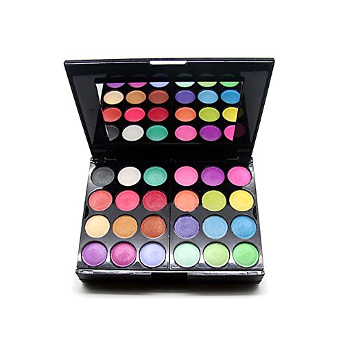 TaylorRoco Ultimate Fusion Paleta de sombras de ojos (paleta de sombra de ojos de 39 colores, combinación natural desnuda y neón)