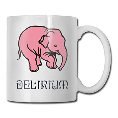 Taza de tazas MQJJ Delirium Tremens con mango divertido