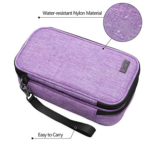 Teamoy Neceser de Viaje para Cosméticos Bolsa de Brochas de Maquillaje(No Tiene Accesorios)