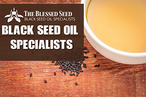 The Blessed Seed: Olio di Cumino Nero “Black Seed” FORTE Olio di Nigella Sativa Puro Pressato a Freddo di Prima Qualità - Fantastiche Qualità terapeutiche ed Estetiche 500mg 90 capsule