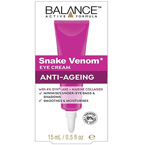 THREE PACKS Balance Active Snake Venom Eye Cream 15ml