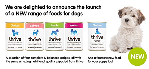 Thrive Complete, Comida H?meda para Perros Hipoalerg?nico con Pollo fresco, 6x400 g