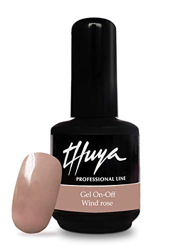 Thuya On-Off, Esmalte de gel de uñas (Tono Windrose) - 14 ml.