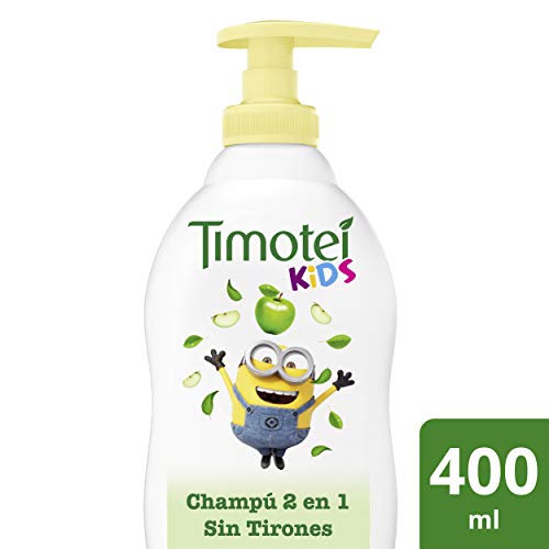 Timotei Kids - 2en1 Champú Suave Manzana - 400 ml