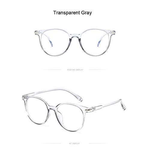 TLXOZ Anteojos Rosas Vintage, Gafas Transparentes De Ojo De Gato, Montura De Gafas, Montura De Gafas para Mujer, Gafas Ópticas