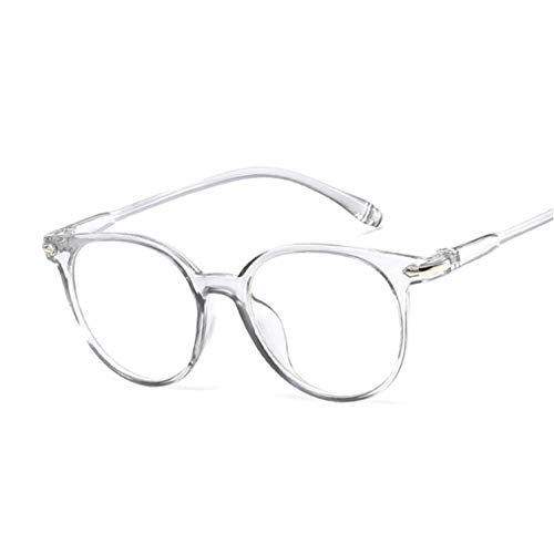 TLXOZ Anteojos Rosas Vintage, Gafas Transparentes De Ojo De Gato, Montura De Gafas, Montura De Gafas para Mujer, Gafas Ópticas