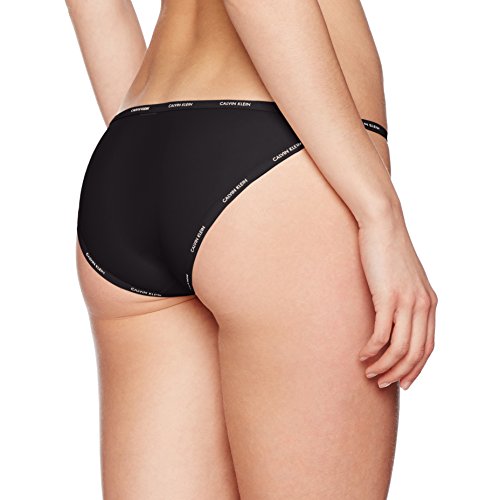 Tommy Hilfiger Bikini String Tanga, Negro (Black 001), 36 (Talla del Fabricante: Small) para Mujer