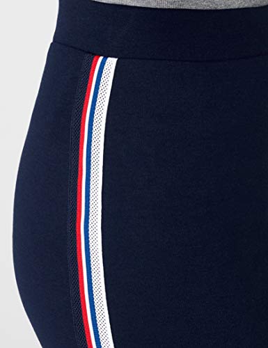 Tommy Hilfiger Pencil Tape Falda, Azul (Black Iris 002), Medium para Mujer