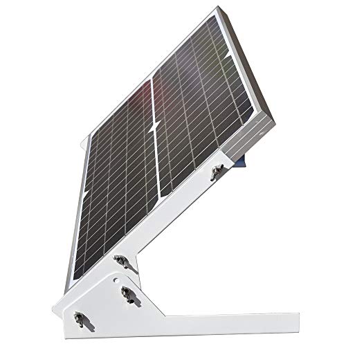 TP-solar Kit de panel solar de 30 W y 12 V, cargador de batería, controlador de carga solar a prueba de agua de 10 A, soporte de bastidor inclinable de montaje ajustable para coche