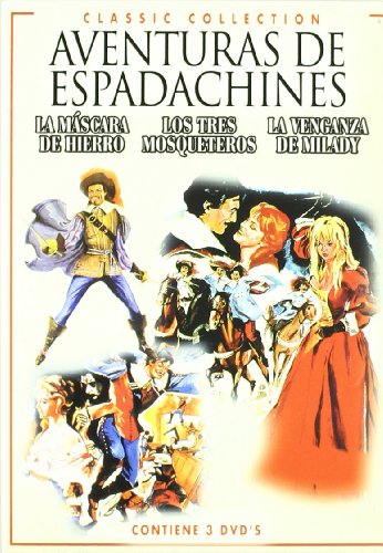 Triple Pack "Aventuras De Espadachines" 1:La Mascara De Hierro+Los Tres Mosqueteros+La Venganza De Milady [DVD]