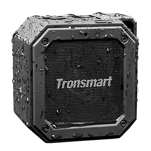 Tronsmart Groove Altavoz Exterior Bluetooth Portátiles, 24 Horas de Reproducción, Impermeable IPX7, Extra Bass con Tecnología TWS, Construido en Micrófono, para Smartphones, Fiesta, Viajes, Playa