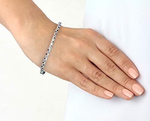 Tuscany Silver 8.22.2713 - Pulsera de plata de ley (925/1000)