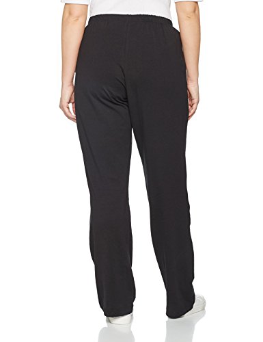 Ulla Popken Hose, Bootcut_64083110 Pantalón, Negro (Schwarz 10), 52-54 para Mujer