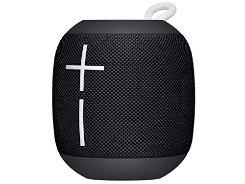 Ultimate Ears Wonderboom Altavoz Portátil Inalámbrico Bluetooth, Sonido Envolvente de 360°, Impermeable, Conexión de 2 Altavoces para Sonido Potente, Batería de 10 h, color Negro