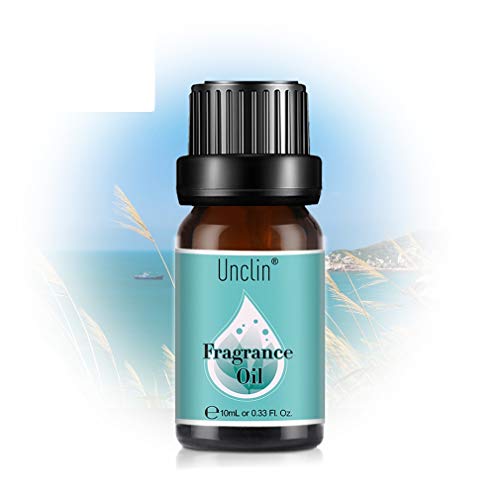 Unclin Aceites de Frangancia, Aceites Esenciales para Humidificador, Aromaterapia para Hogar, Oficina 10ml - Brisa marina