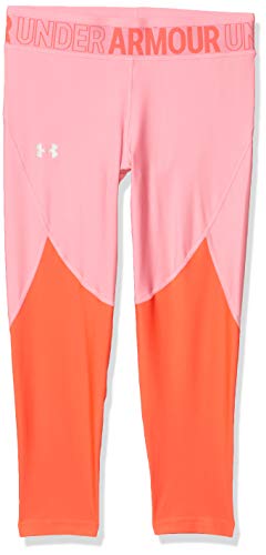 Under Armour Heatgear Color Block Crop - 1351723, Armour Heatgear Color Block Crop, Juventud XS, Pintalabios (691)/Beta