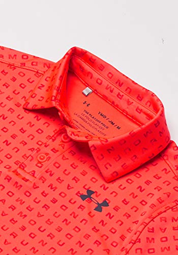 Under Armour Playoff Polo para niño, Playoff Golf Polo, Niños, Color Beta (628)/Azul académico, tamaño Extra-Large