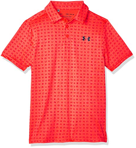 Under Armour Playoff Polo para niño, Playoff Golf Polo, Niños, Color Beta (628)/Azul académico, tamaño Extra-Large