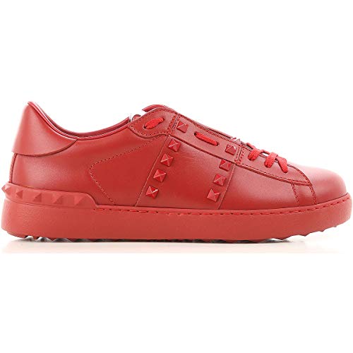 Valentino Garavani - Zapatillas Deportivas para Hombre Rockrunner PY2S0931MZD 0RO Rojo Rojo Size: 43 EU