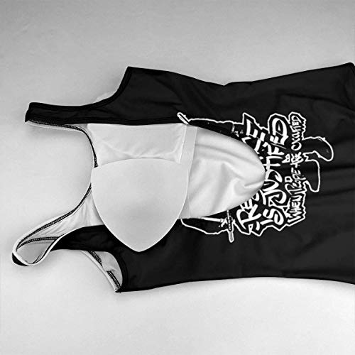 VFBGF Traje de baño para Mujer Traje de baño de una Pieza Traje de baño para Playa Resistance is Justified Women's Siamese Swimsuit Beach Bathing Suit Bikini