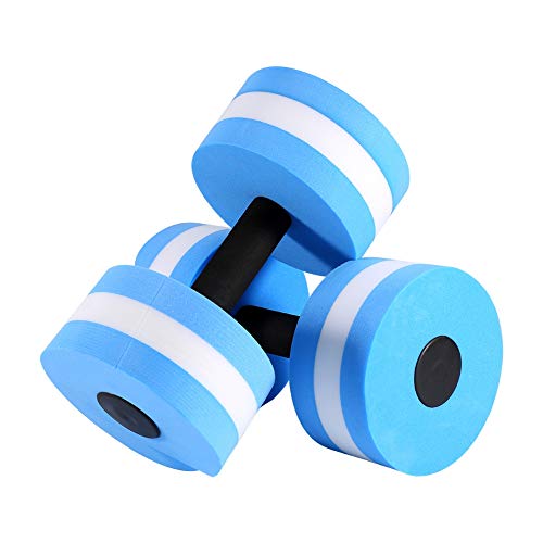 VGEBY Water Dumbbell EVA Water Aerobics Dumbbell Aquatic Barbell Aqua Fitness Piscina Ejercicio