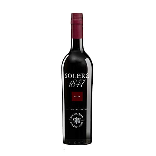 Vino oloroso dulce Solera 1847 de 75 cl - D.O. Jerez de la Frontera - Bodegas Gonzalez Byass (Pack de 1 botella)