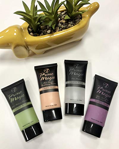 W7 | Face Primer | Prime Magic Anti-Redness Face Primer | Hydrating, Lightweight and Long-Lasting | Perfect For All Skin Types