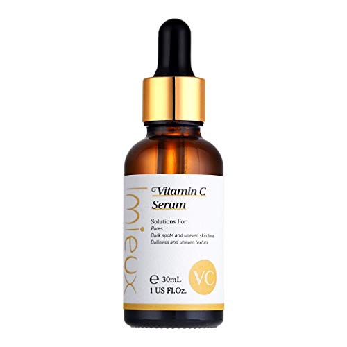 WARMWORD Serum Facial Vitamina C y Acido Hialuronico | Anti Edad, Anti Arrugas, Anti Manchas | Suero Hidratante, No graso, Tonifica y Reafirma | Natural para una Piel Sana y Joven