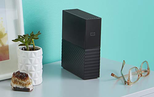 Western Digital My Book Disco Duro Externo de Sobremesa de 14 TB, 3.5", USB 3.0, Negro