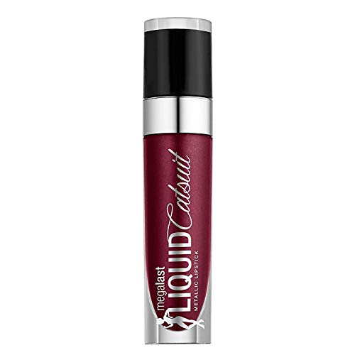 Wet n Wild Megalast Liquid Catsuit Matte Lipstick, Purple, 5.7g