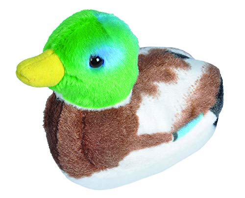 Wild Republic - Aves, Pato con Sonidos Reales Peluche, 13 - 16 cm (19596)