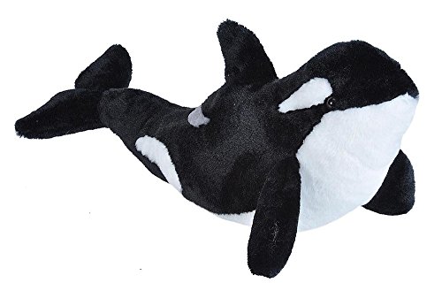 Wild Republic Peluche de Orca, Cuddlekins, Juguete para niños, 30 cm