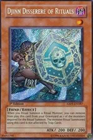 YuGiOh 5D's Absolute Powerforce Single Card Djinn Disserere of Rituals ABPF-E...