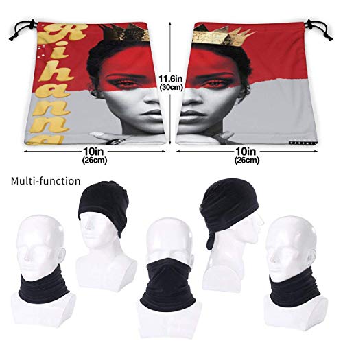 YUIT Rihanna 2 Unisex Seamless Wind Dust Antideslizante Sports Keep Warm Gaiter Neck Guard Cover Bufanda