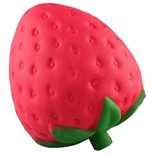 ZALE Simulación Soft Squishies, Lento Aumento de Squeeze Blando Fruta Juguetes Juguete Jumbo Crema perfumada Fresa Lenta Rising Antiestrés de Juguetes educativos y LearningToys Artefacto mágico