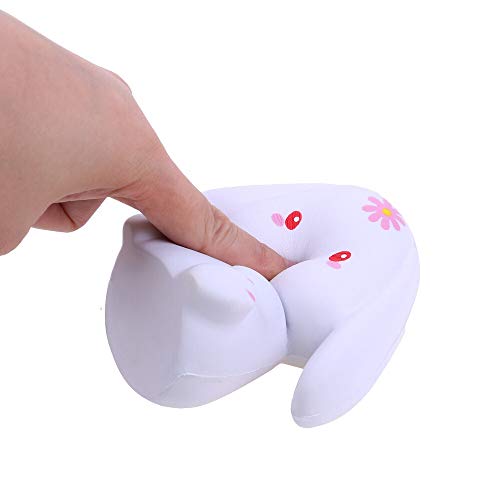 ZALE Simulación Soft Squishies, Lento Aumento de Squeeze Blando Juguete Juguetes Adorable Conejo Lenta Rising Crema Squeeze perfumado Alivio de tensión Juega el Regalo Divertido Artefacto mágico