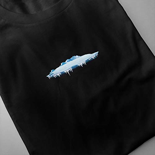 zhkx Camisa Iceberg Glacier Descargar Iceberg Island ACDC Camiseta Casual de algodón para Hombre