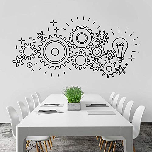 zhuziji Dream Catcher Stickers para Paredes Aliengear Mechanism Engineering Teamwork Wallvinyl PVC Fondo Impermeable Autoadhesivo Kindergarten, Apartamento Wa103x50cm