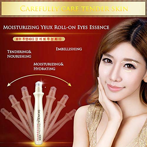 1PC Pro Eye Roller Essence Crème Crème contour des yeux Eye Essence Stylo roller Anti-puffiness enlever les rides Dark Circle hydratant anti-âge Beauté Outil