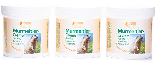 3 x 250ml Marmota-crema de Pullach Hof Crema de marmota manufacturado en el Allgäu