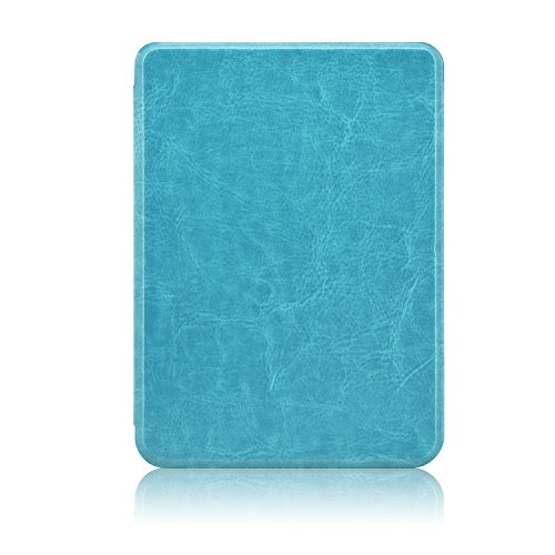 ACcolor Kobo Clara - Funda de Piel para Kobo Clara HD (2018, función de Encendido/Apagado automático)