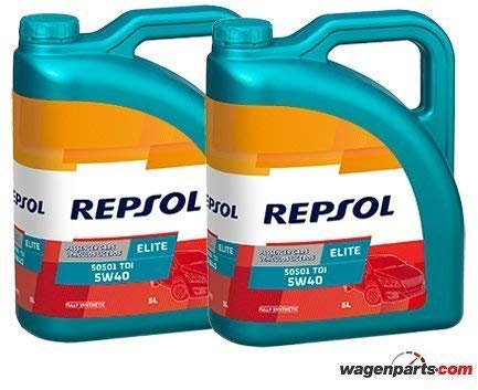 ACEITE MOTOR REPSOL ELITE TDI 50501 5W-40 10 LITROS