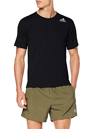 adidas FreeLift Climachill 3-Stripes tee Men Camiseta de Manga Corta, Hombre, Negro (Black), XS