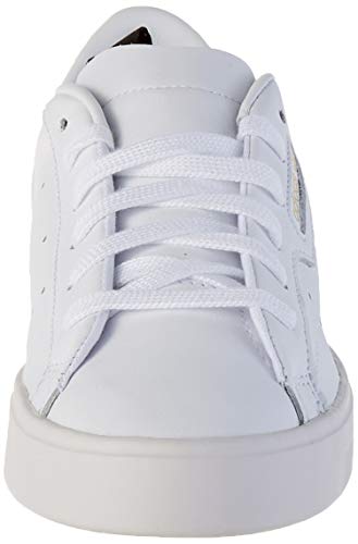 adidas Sleek, Zapatillas para Mujer, Color Blanco Footwear White Crystal White 0, 38 EU