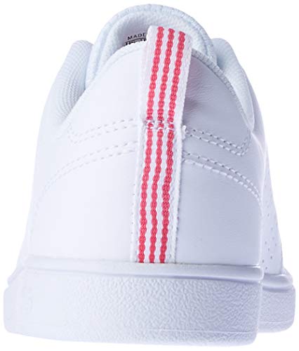 adidas Vs Advantage Cl K, Zapatillas de Deporte Unisex Niños, Blanco (Ftwbla/Ftwbla/Supros), 34 EU