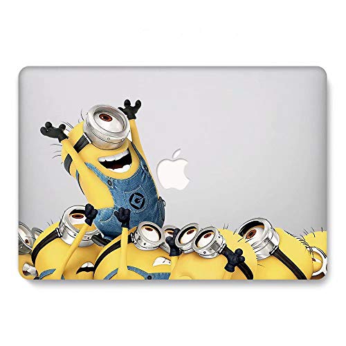 AJYX Funda para MacBook Air 13, [Serie Anime] Carcasa Rígida Protectora de Plástico Duro para MacBook Air 13.3" Modelo A1466 / A1369, Versión 2010-2017 - JR158 Minions