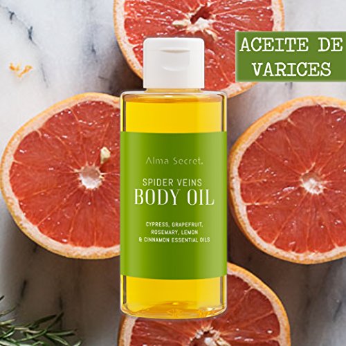 Alma Secret Aceite de Masaje para Varices con Ciprés, Pomelo & Romero - 150 ml